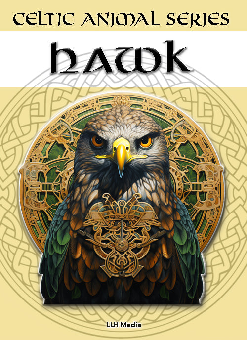 The Hawk - Celtic Animal Series